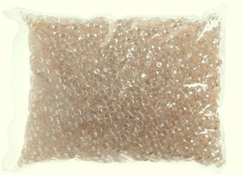 dekorační granulát (akryl) 1 kg -  světlá béžová