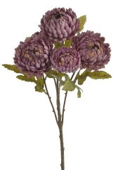 chryzantéma 46 cm - fialovorůžová