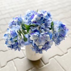 hortenzie 37 cm - modrá