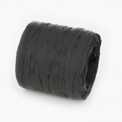raffia / raphia umělá 200 m - černá