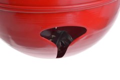 rolnička kovová 25,5 cm - červená