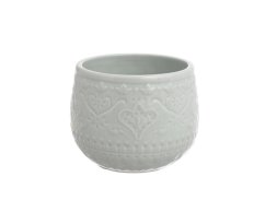 keramický obal 12,5 cm - mátová