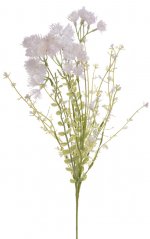 kvetoucí tráva 50 cm - bledě růžová