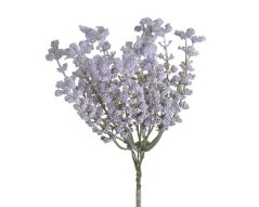 svazek s drobnými kuličkami 17 cm - fialová