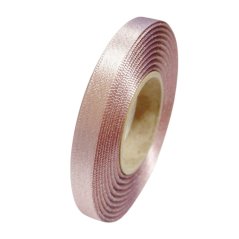 atlasová stuha 10 mm x 20 m - růžová lila třpytivá