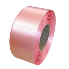 atlasová stuha 40 mm x 20 m - růžová