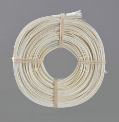 pás 10 mm , rattan - bílá krém