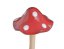 keramický hřib - muchomůrka 29 cm