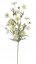 luční květina 72 cm - bílá