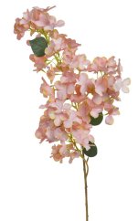 kvetoucí hortenzie 71 cm - růžová