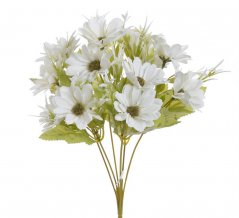 kytice chryzantémy - bílá