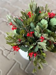 trs cesmína, jehličí, bobule 38 cm