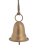 kovový zvonek 9,5 cm - zlatá