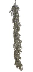 girlanda jehličí se šiškami 120 cm - zelená