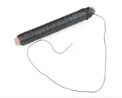 drát na dřívku 100 g - černý