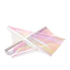 holografická transparentní fólie 50 cm