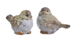 ptáček 7 cm - zelený