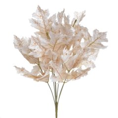 trs dubové listy - krémová