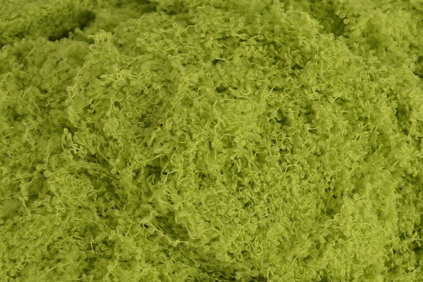 mech - imitace (100 g) - světlá zelená