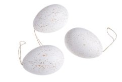 vajíčka velká 8 cm (12 ks) k pověšení