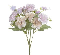 trs s květy 30 cm - meruňková/růžová
