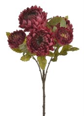 chryzantéma 46 cm - vínová