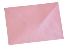 dárkové obálky C6 (10 ks) -- růžová