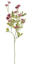 umělá kvetoucí rostlina Astra – růžová, 83 cm