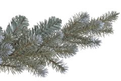 girlanda jehličí 275 cm - zelenošedá