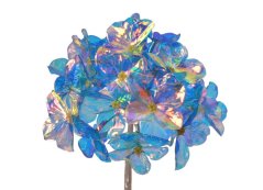 OPALIZZE hortenzie 32 cm – iridescentní modrá