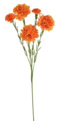 trsový karafiát 61 cm - oranžová