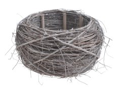 proutěné hnízdo 28 cm