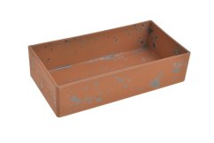 dekorativní nádoba RUST - 20 cm