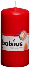 válec svíčka Bolsius 120/60 mm - červená