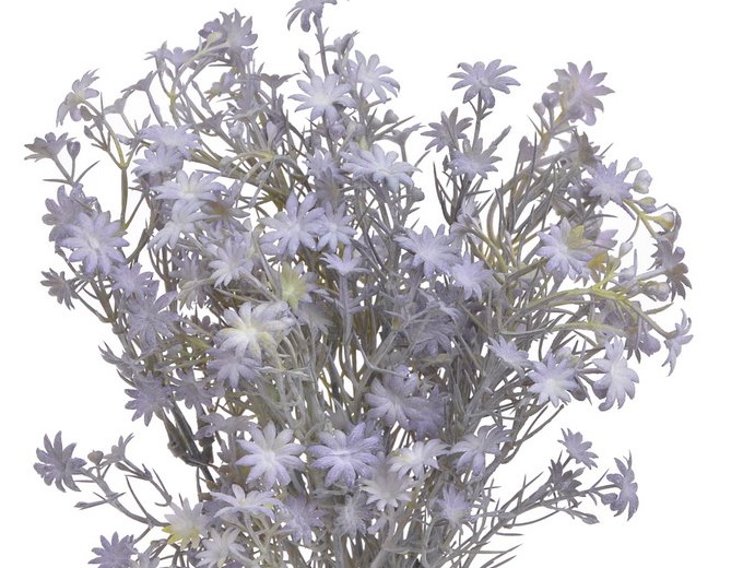 drobné květinky 36 cm - fialová