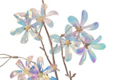 OPALIZZE magnólie 83 cm – iridescentní transparentní