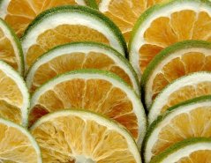 pomeranče - plátky (200 g) - zelené