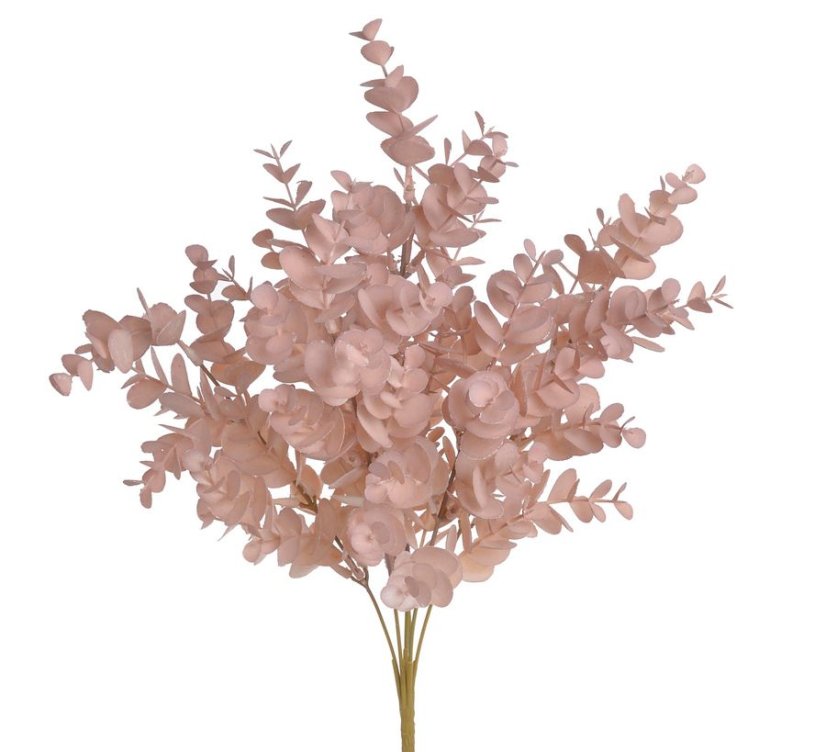 eukalyptus 44 cm - starorůžová eukalyptus 44 cm - starorůžová