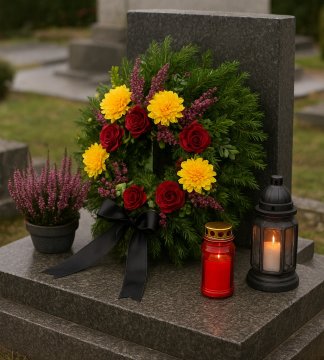 Výzdoba hrobu na sviatok všetkých dušičiek: jednoduchý návod, ako vytvoriť pekné pietne miesto