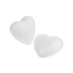 srdíčko z polystyrénu 3D - 8 cm