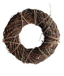 věnec proutěný - 35 cm