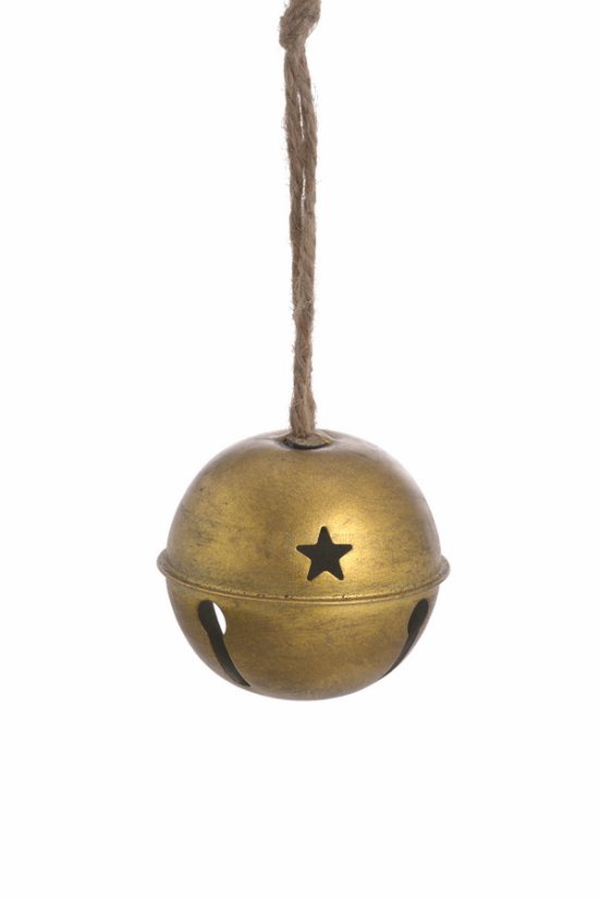 rolnička 6 cm - zlatá