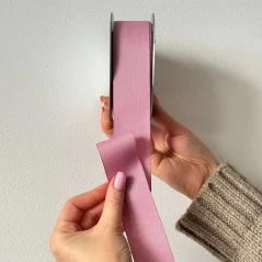 tkaná stuha 3,8 cm (10 m) - růžovofialová