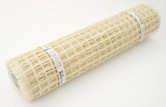 jutová síť 50 cm - bílá / smetanová