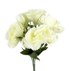 eustoma buket x5 - krémová
