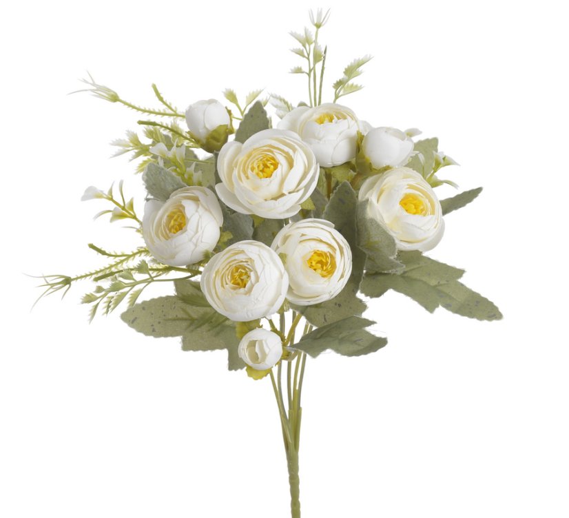 trs ranunculus x5 - krémová