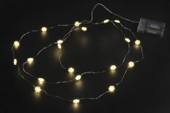LED světýlka 20L (200 cm) - vločky