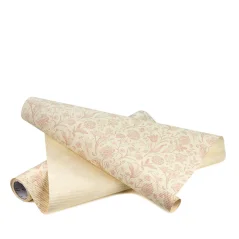 floristický voděodolný papír 50 cm - krep - rostliny