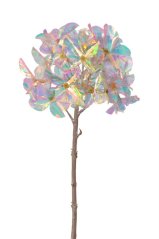 OPALIZZE hortenzie 32 cm – iridescentná transparentná