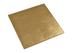 talíř - mísa - podložka 21 cm - zlatá